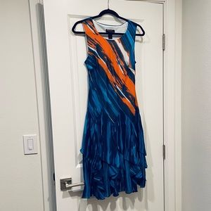 Elegant Sleeveless Chiffon Dress